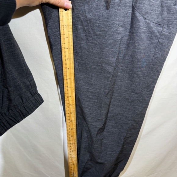 Kyodan Womens Lightweight Joggers Heathered Gray Cropped Size Large - Picture 9 of 12